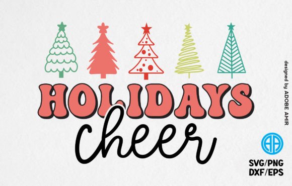 Christmas Holidays Cheer Retro SVG Review