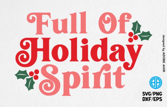 Full of Holiday Spirit Retro SVG: A Designer's Stitch-Test Review