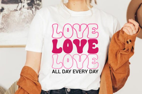 Love All Day Every Day Retro Svg Review