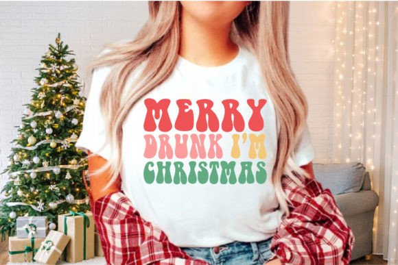 Merry Drunk I m Christmas Retro SVG Review