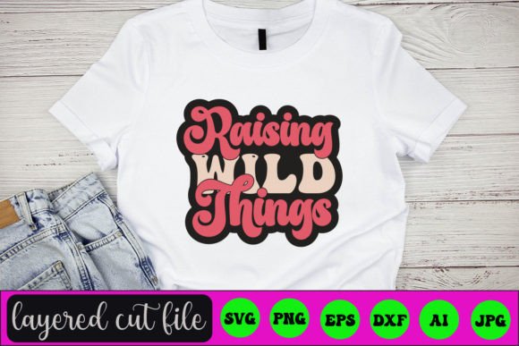 Raising Wild Things Retro SVG Review