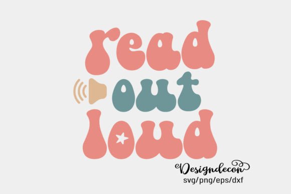 Read out Loud Audio Book Lover Retro SVG Review