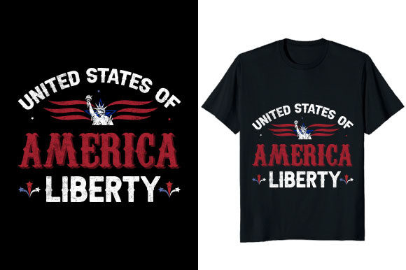 United States of America Liberty July 4