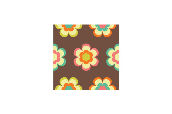 Why Retro Flower Print Works for Real Embroidery Projects
